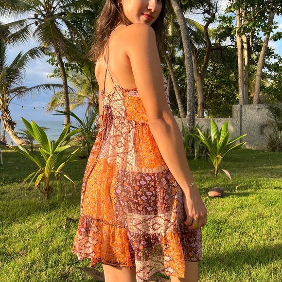 Patchwork Mini Dress - Picture 2 of 3